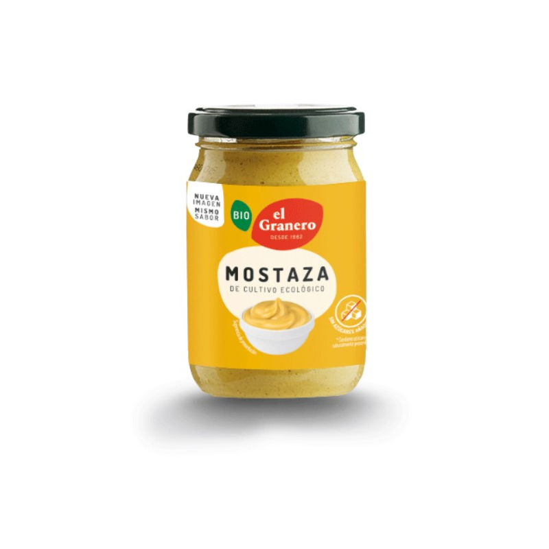 Mostaza dijon bio 200g el granero