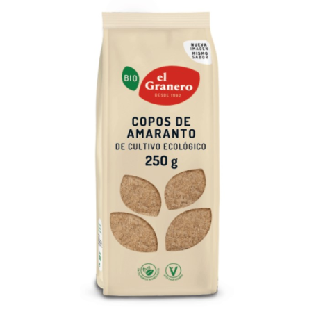 Copos amaranto 250gr bio el granero