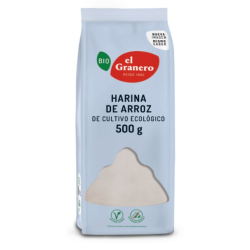 Harina arroz bio 500gr granero