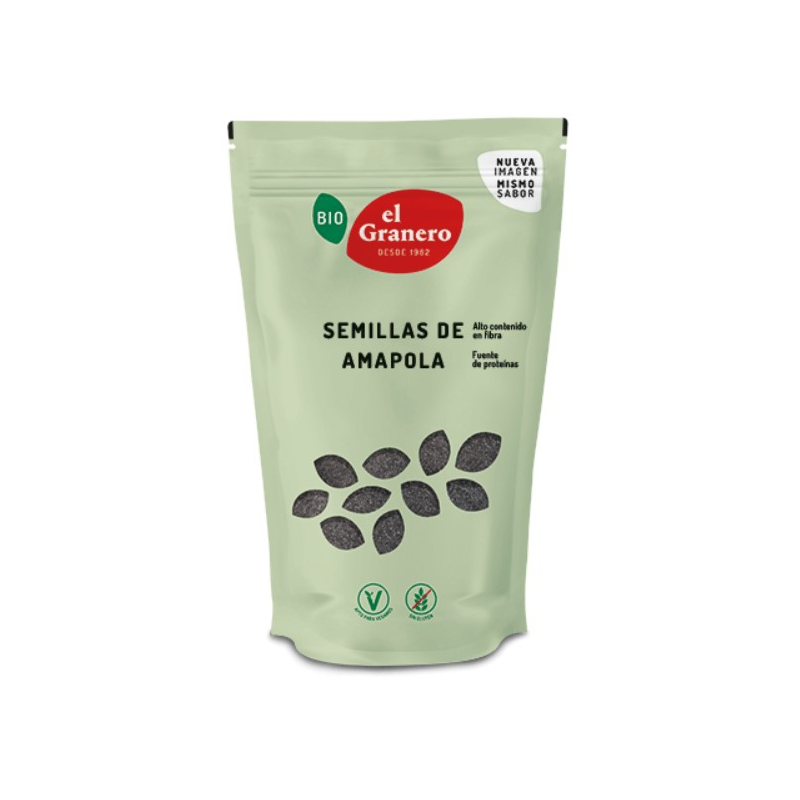 Semillas amapola bio 200g el granero