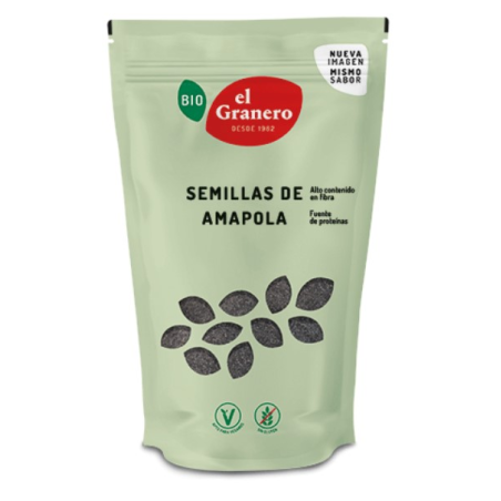 Semillas amapola bio 200g el granero