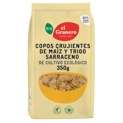 Copos crujiente maiz+trigosarraceno bio el granero