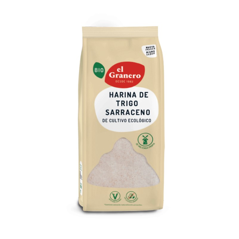 Harina trigo sarraceno 500g el granero