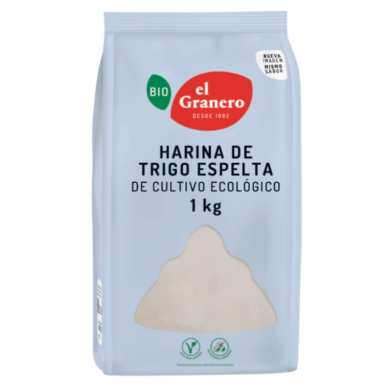 Harina de trigo espelta 1kg bio el granero