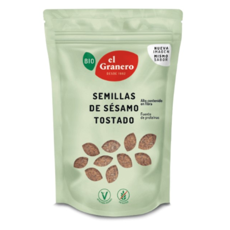 Sesamo tostado 450gr bio el granero