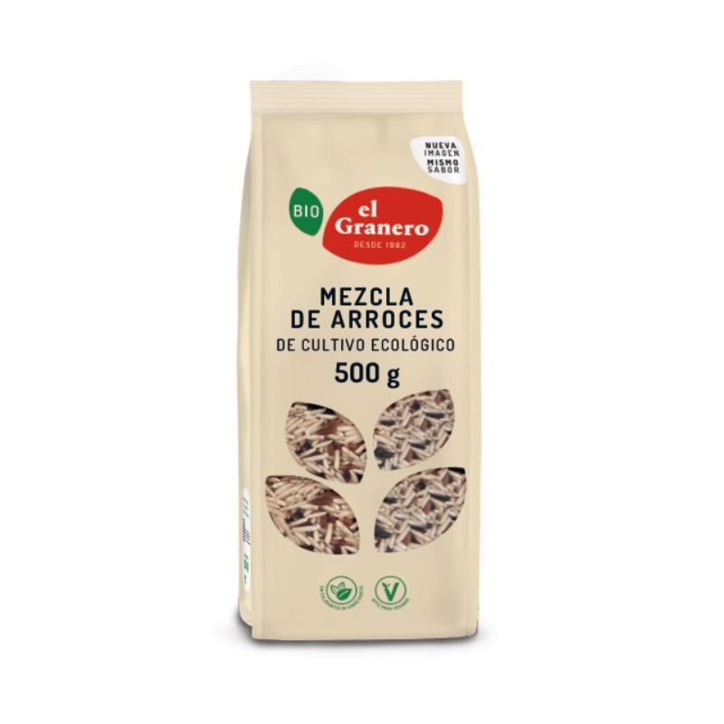 Mezcla de arroces 500gr bio el granero
