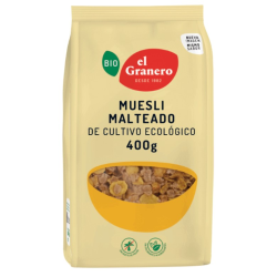 Muesli malteado 400gr bio el granero