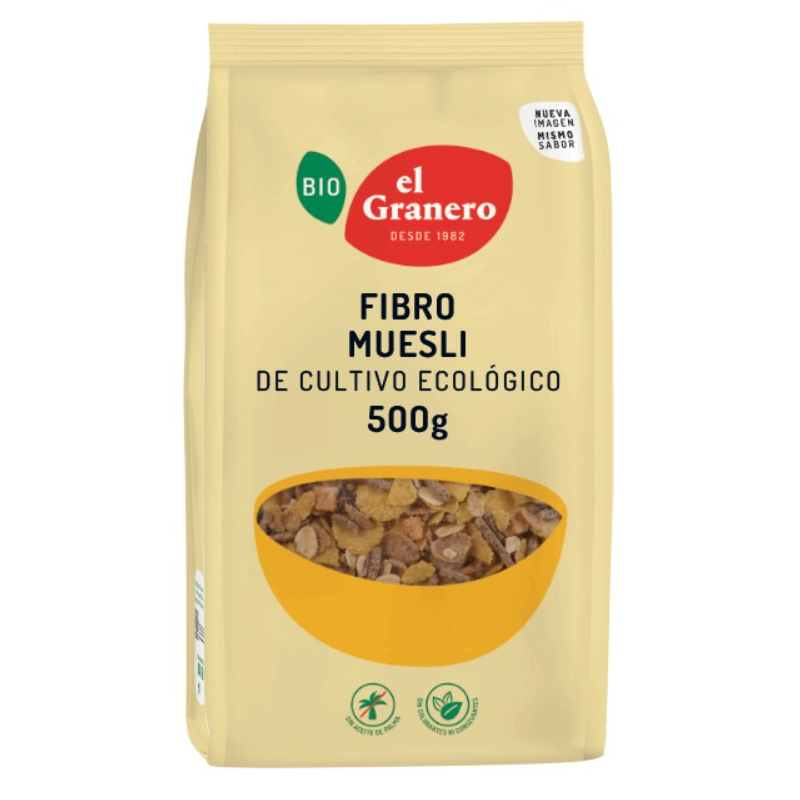 Fibro muesli 500g bio el granero