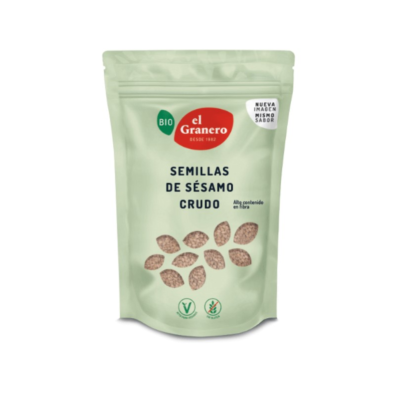 Sesamo crudo 400gr bio el granero
