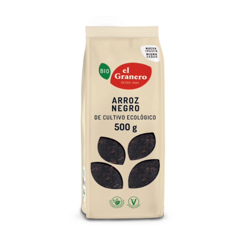Arroz negro 500gr bio granero