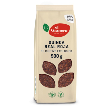 Quinoa real roja 500g eco el granero