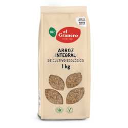 Arroz integral 1kg bio el granero