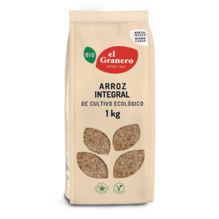 Arroz integral 1kg bio el granero