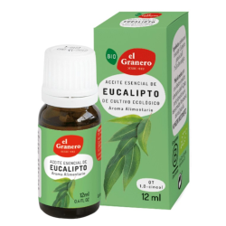 Aceite esencial de  eucalipto bio 12ml el granero
