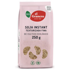 Soja instant texturizada fina 250g bio  el granero