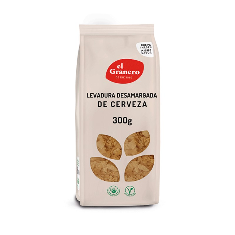 Levadura desamargada de cerveza 300g bio el graner