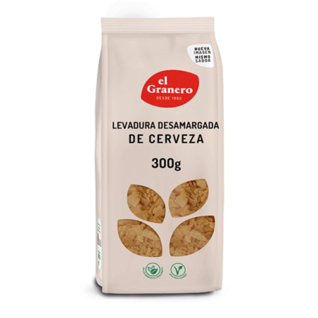 Levadura desamargada de cerveza 300g bio el graner