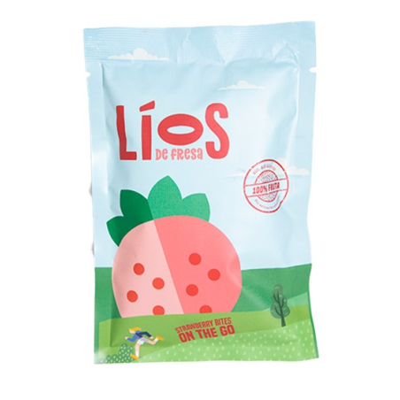 Lios de fresa liofilizada integrana 8 g