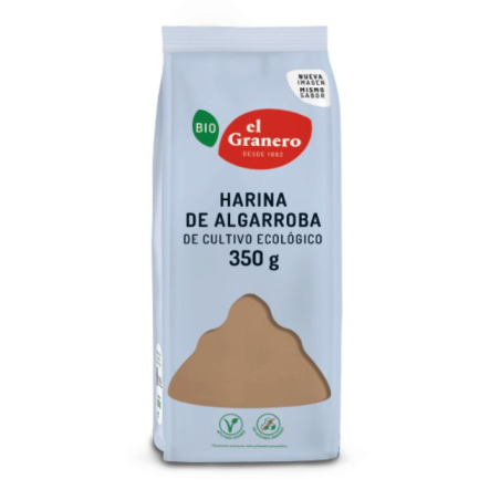 Harina algarroba 350gr bio el granero
