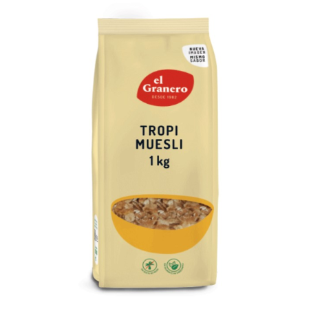Tropi muesli 1kg bio el granero