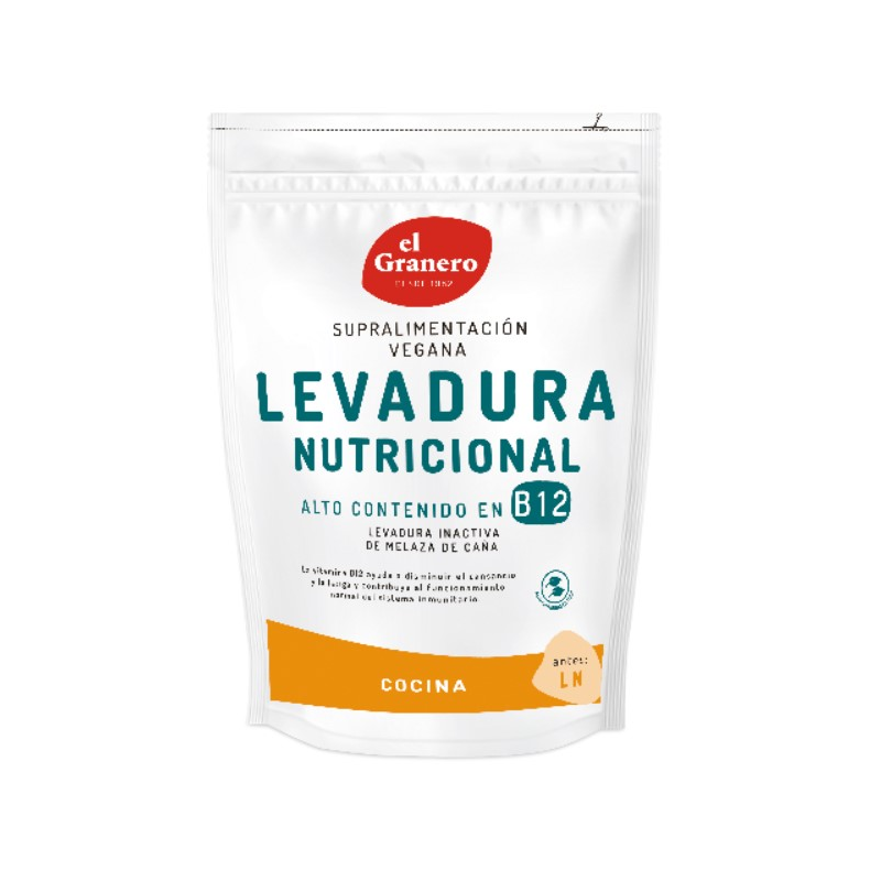 Levadura nutricional + b12 150gr el granero
