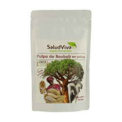 Baobab pulpa polvo 1kg salud viva