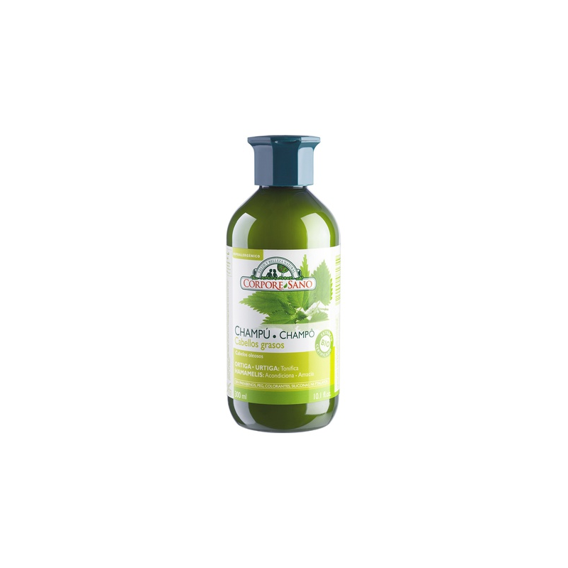 Champu cabello grasos ortiga+hamamelis 300ml c/s