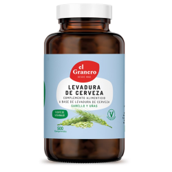 Levadura de cerveza 500comp. 400mg el granero