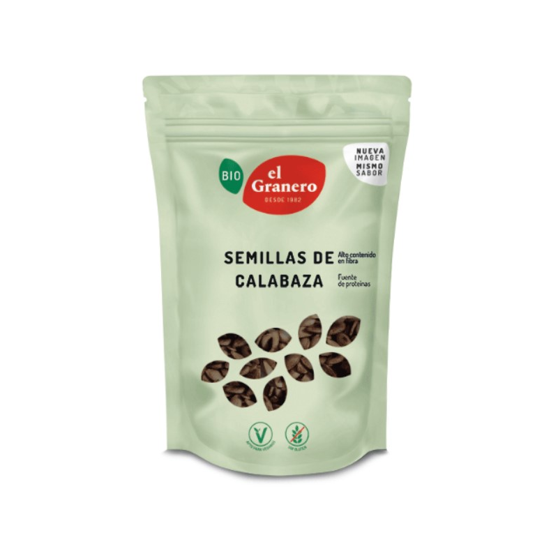 Semillas de calabaza bio 450g el granero