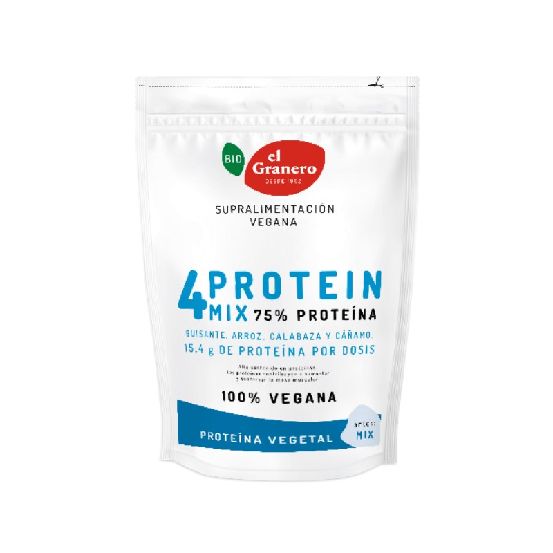 4 protein mix vegena 200g bio el granero