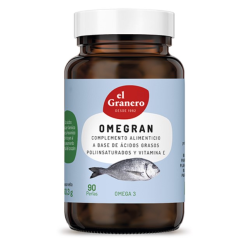 Omega 3 (omegran plus), 90 per. 670 mg el granero