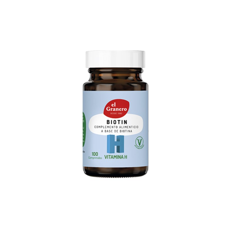 Biotin (vitamina h biotina) 100comp 310mg el grane