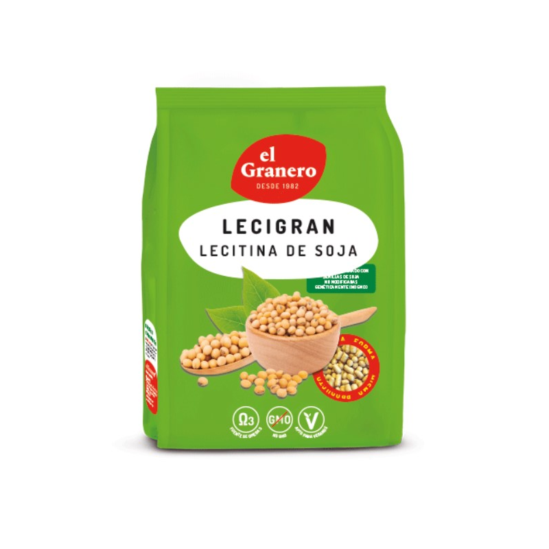 Lecigran lecitina de soja 500g el granero