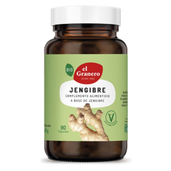 Jengibre bio 90cap 500mg el granero