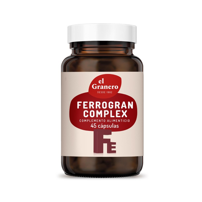 Ferrogran complex 45 cap 650mg el granero