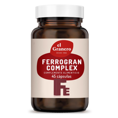 Ferrogran complex 45 cap 650mg el granero