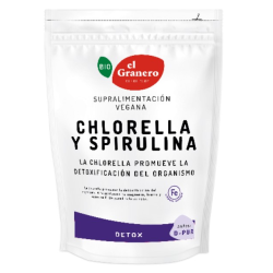 D-pur (chlorella y spirulina) bio 200gr el granero