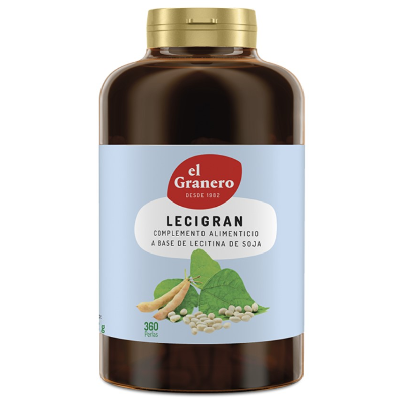 Lecigran (lecitina de soja)360per 740mg el granero