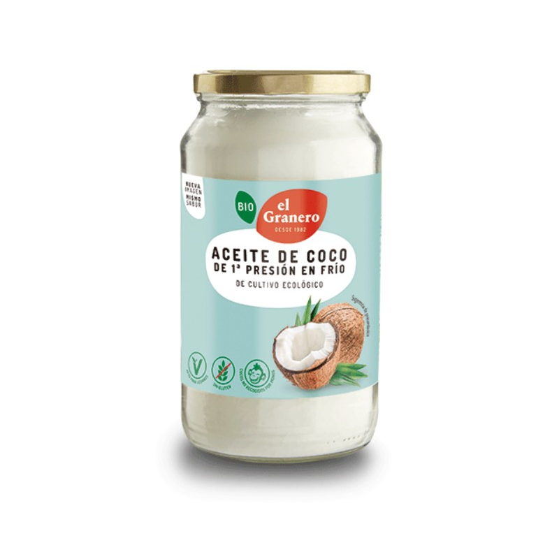 Aceite de coco  bio 1l el granero
