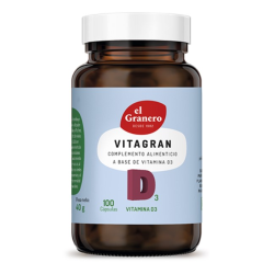 Vitagran d3 (vitamina d) 100cap 4000 ui el granero