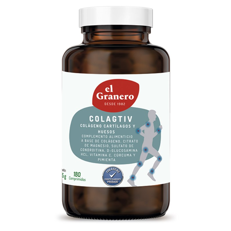 Colagtiv cartilagos y huesos 180comp el granero