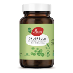 Chlorella bio 180com 400mg el granero