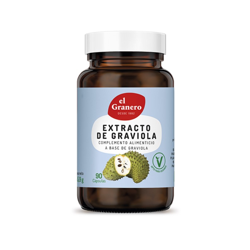 Extracto de graviola 90cap 510mg el granero