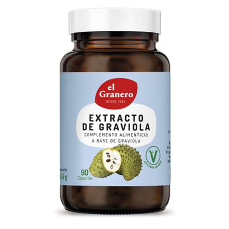 Extracto de graviola 90cap 510mg el granero