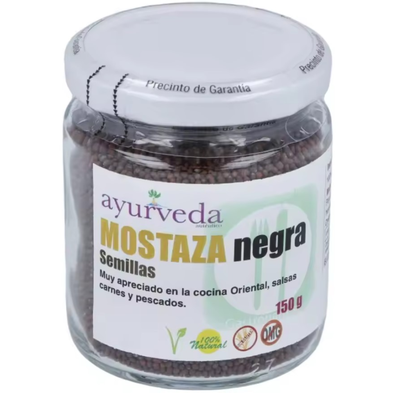 Mostaza negra semillas ayurveda 150 g