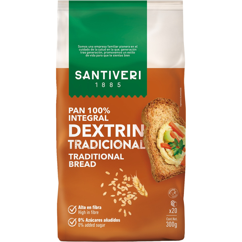 Pan dextrin tradicional 300g santiveri