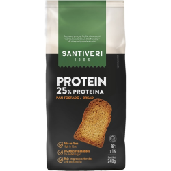 Pan tostado proteico 240gr santiveri