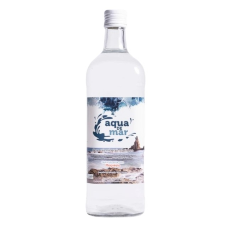 Agua de mar hipertonica vizmaraqua vidrio 1 l