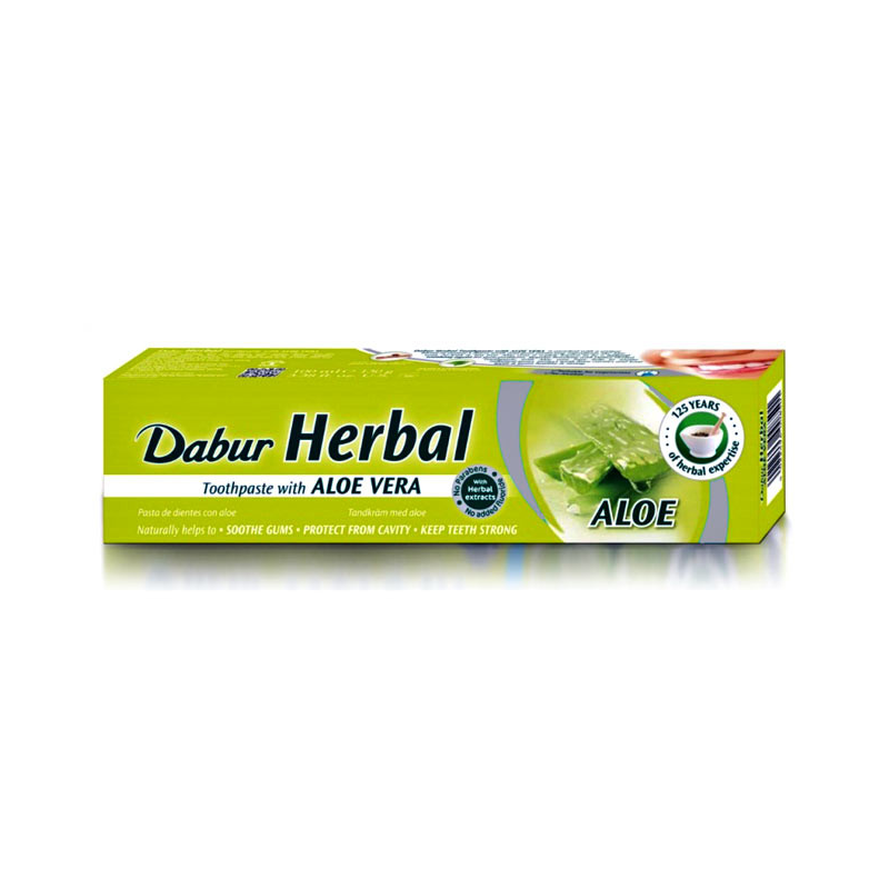 Dentifrico ayurvedico aloe vera dabur 100 ml