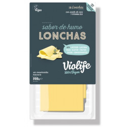 Lonchas veganas sabor queso ahumado 200g granero